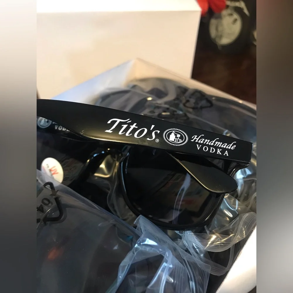 Titos Vodka Sunglasses Black
